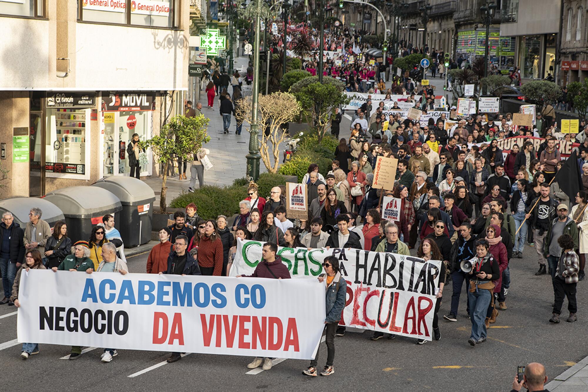Manifestación vivenda Galicia Vigo 5A - 1